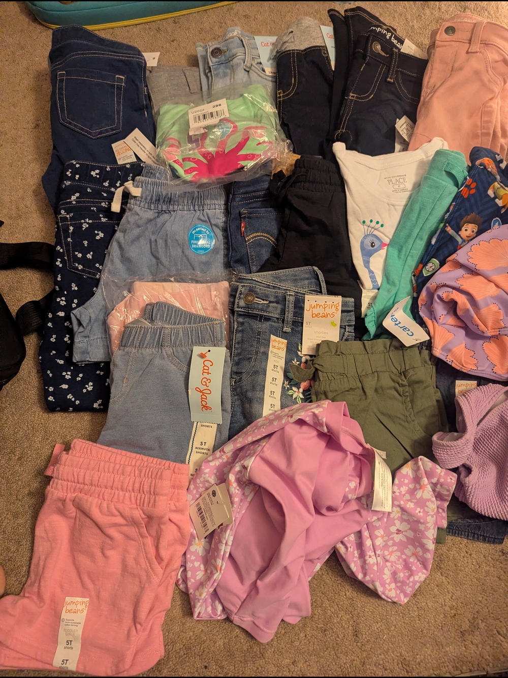24 Pieces 5t New Toddler Girl Clothing